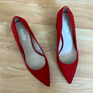 Charles By Charles David Red Pump